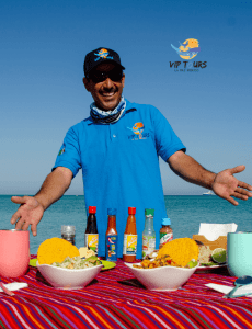 la paz vip lunch beach
